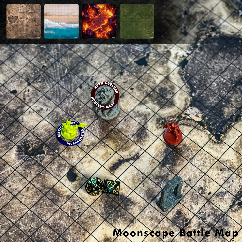 Authentic Role-Playing Game Battle Mats for D&D